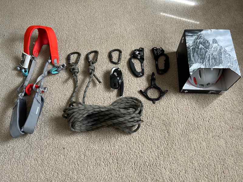 High End Rappelling Gear