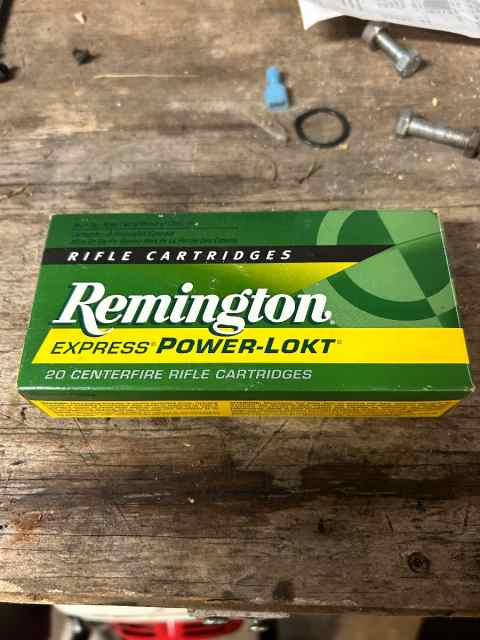 1 box of Remington Power Lokt HP in 223 Rem 55 gr