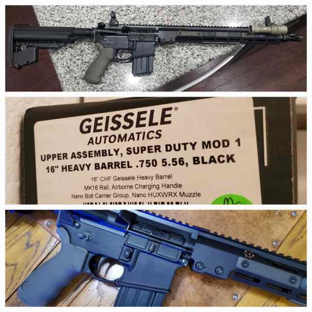 Geissele Super Duty HBAR Nightforce JP VLTOR Troy