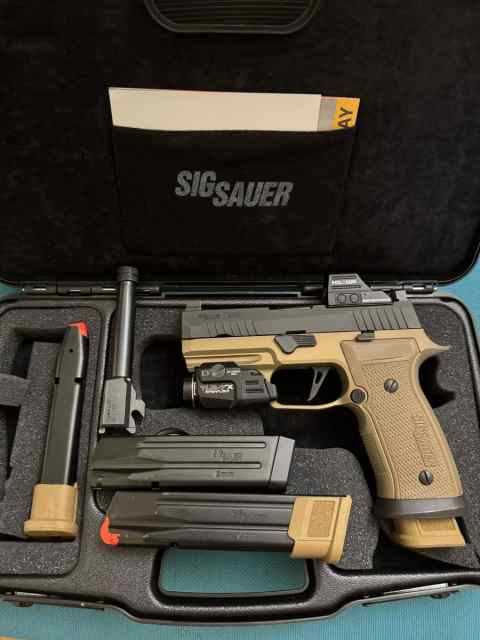 9mm P320 Sig Sauer AXG Combat Limited Edition