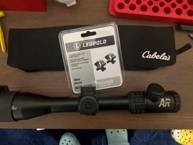 Cabela’s AR LPVO/MPVO 3-12x with Leopold O-rings