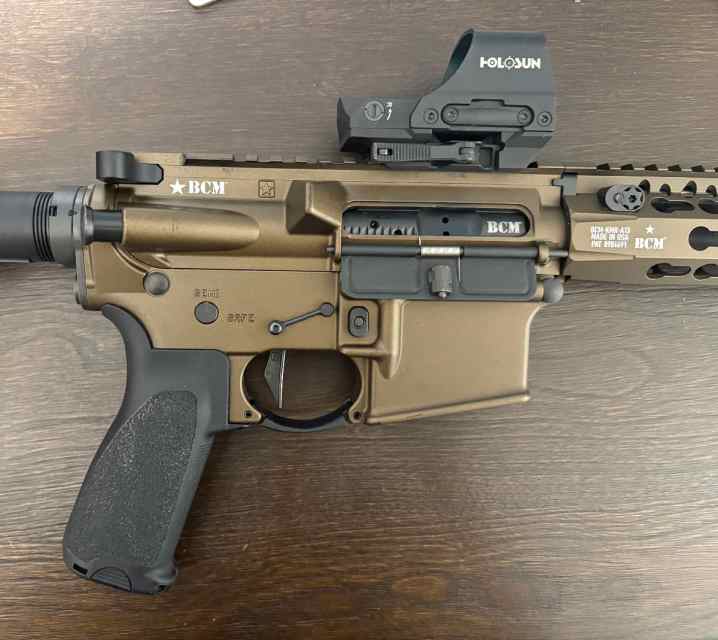 BCM, Bronze, KMR, 5.56, Holosun 510C