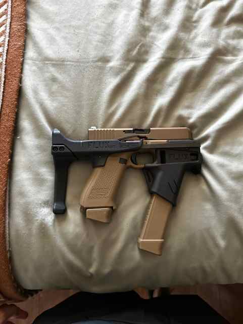 Flux Defense Glock chassis, and mag holder