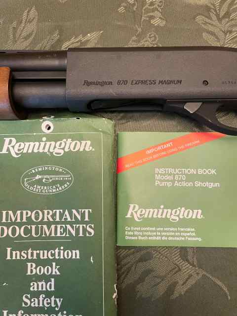 FS/FT. Remington 870 Express Magnum 12 Gauge