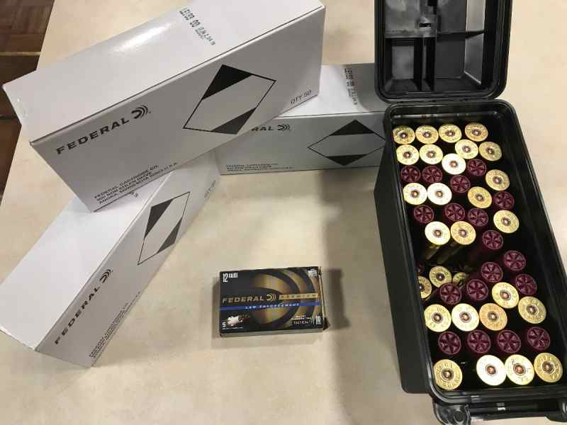 ✔️250x Federal Premium Law Enforcement 12ga 2 3/4”