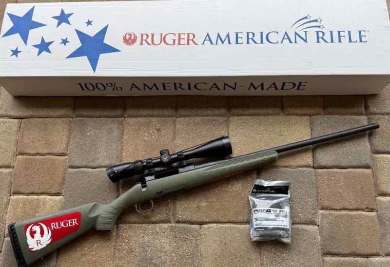 Ruger American Predator 223 REM Moss Green 