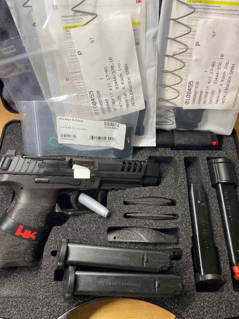 LNIB HK VP9L- Optic Plate and Extra Mags