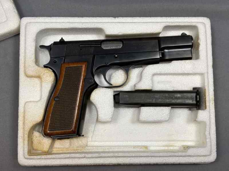 Browning Hi Power 9mm Polished Blued Belgium