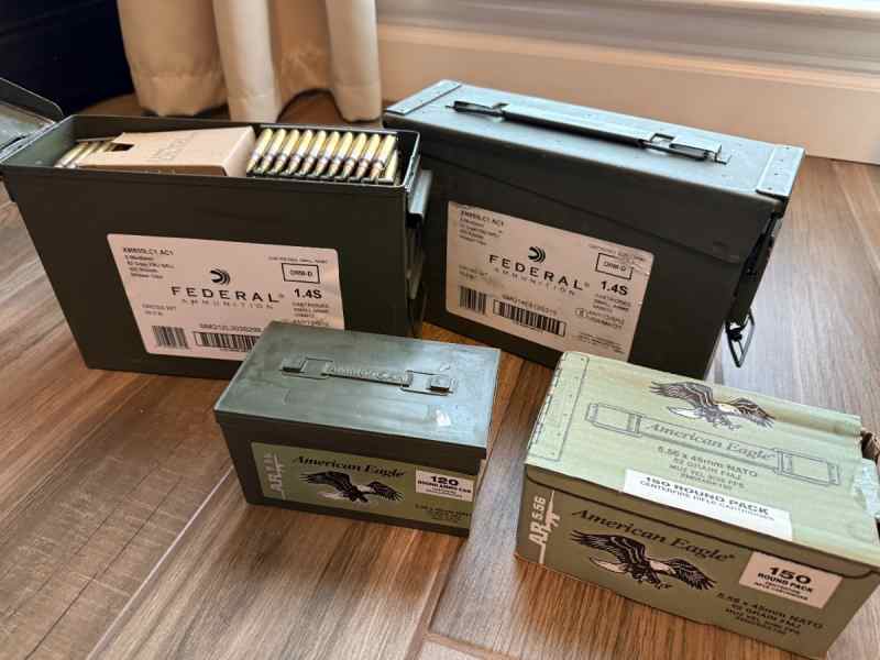 Federal 5.56 NATO XM855 62gr Green Tip (1,110 rds)