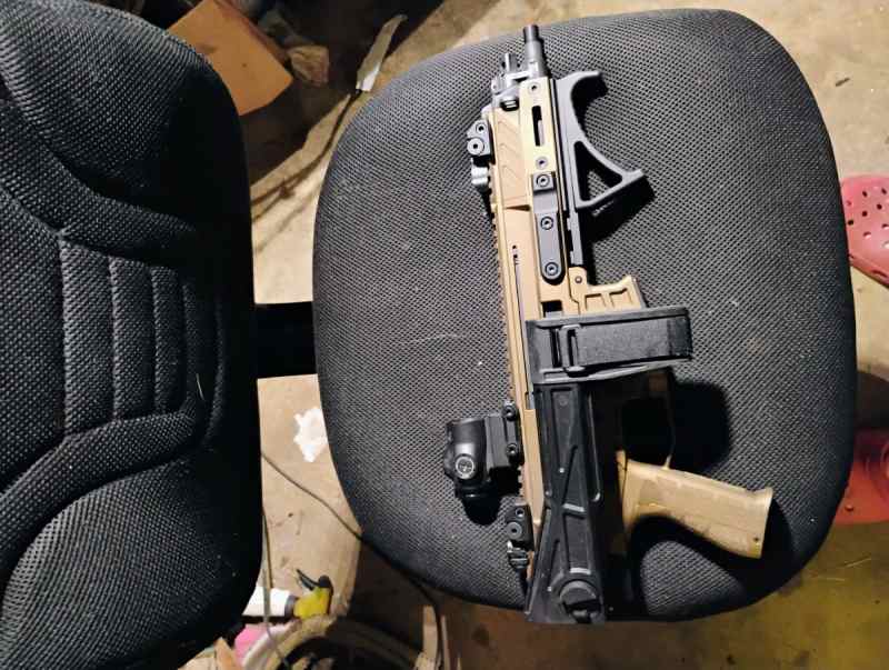 Cz Bren 2 .556 8 in pistol