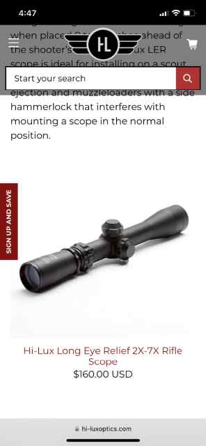 Leatherwood hi-Lux LER scope 