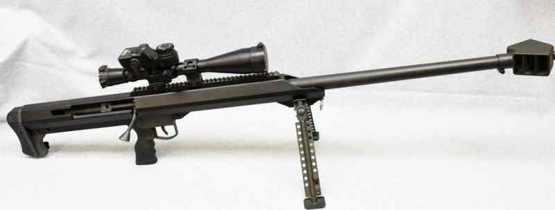 Barrett Model 99 .50 BMG W/ BORS Unit and Leupold