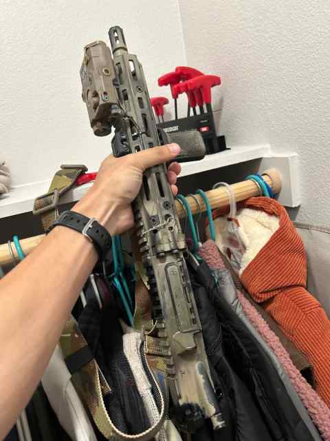 Ddm4v7s 11.5 upper with RIS 3 rail