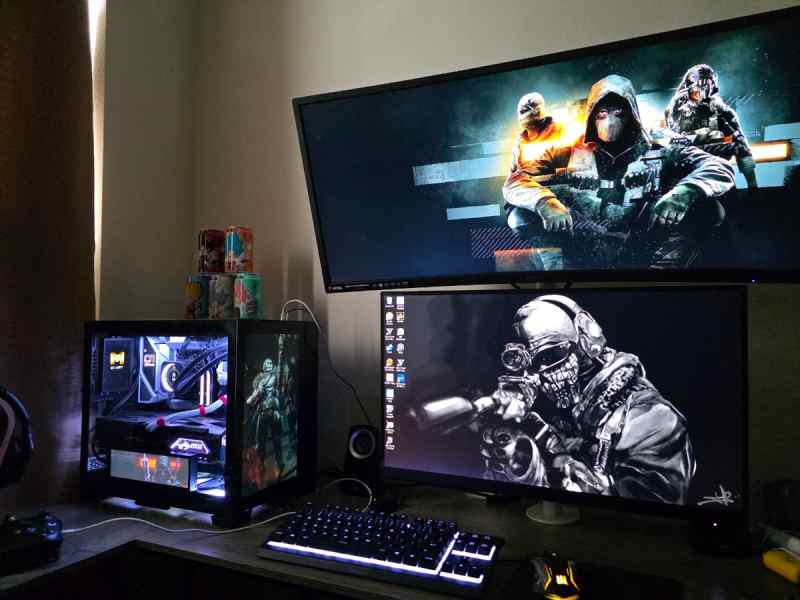 High end gaming pc recently built