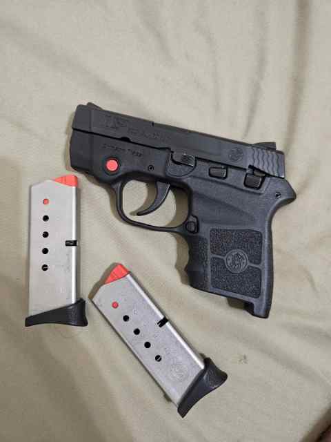 Smith and wesson bodyguard 380 with laser