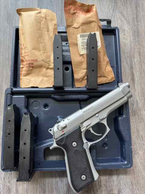 Beretta 92FS Stainless Steel