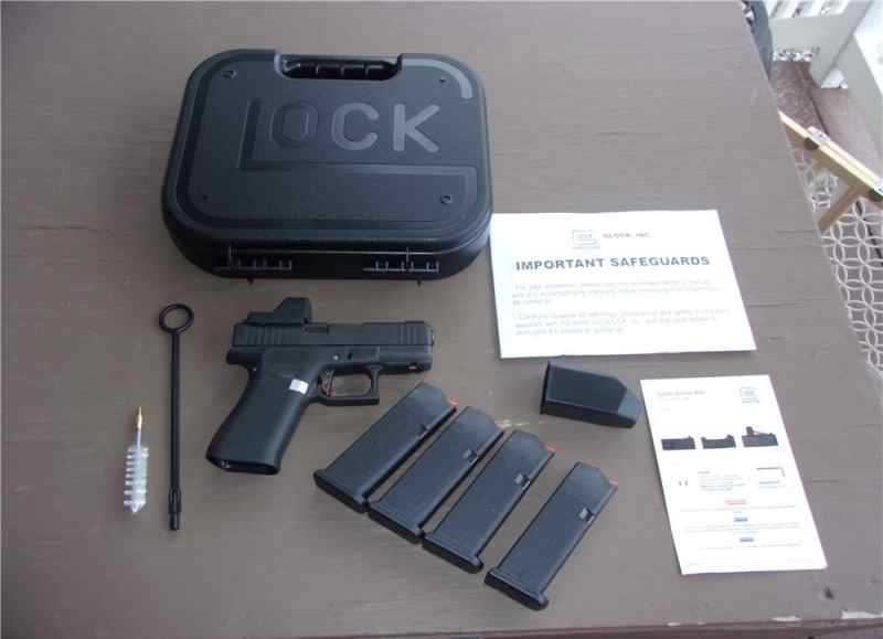 Glock 43 X MOS 9mm - Pistol - Red Dot Optic
