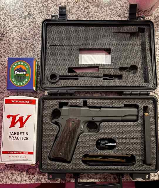 SAFE CLEAN OUT: Tisas 1911a1 US ARMY .45 w/ ammo