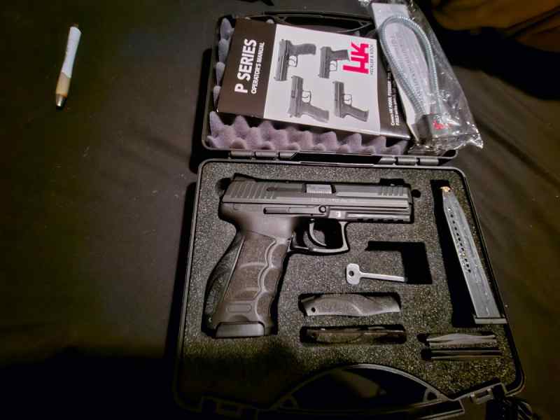 Heckler &amp; Koch H&amp;K-HK P30L V3 9mm 4.45&quot; P30-L