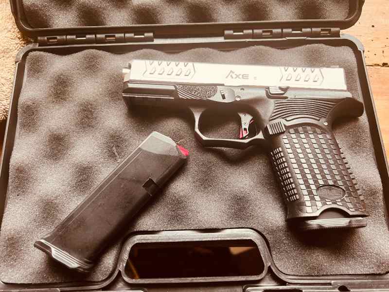 NEW CONDITION BUL ARMORY AXE GLOCK 19 CLONE