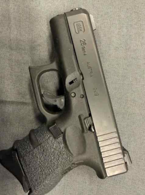 Glock 26 Gen4 9mm Night Sights - One Mag.