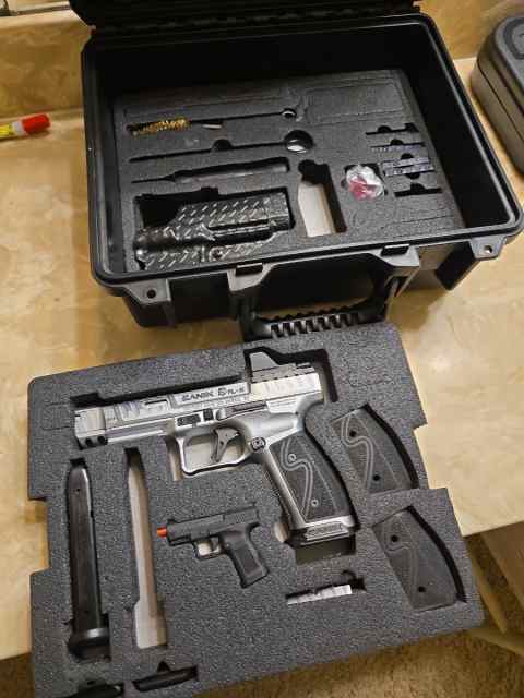 Canik Rival S Chrome with mos sight.