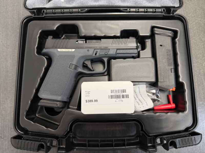 RUGER RXM 9MM 16rds (WARF ARMS) $389.99