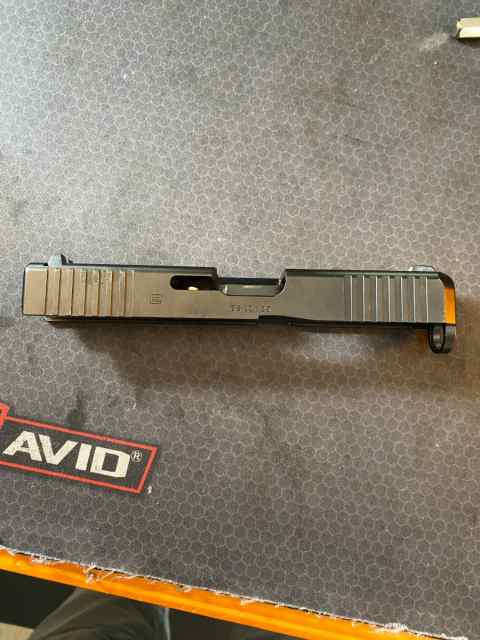 Glock 19 Gen 5 Slide w/ Striker and Safety Plunger