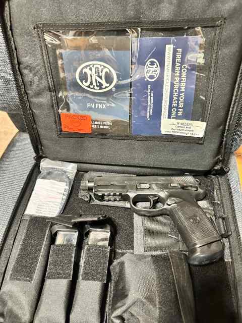 FNX 45 Tactical Optics Ready with box and Paper