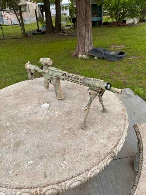 5.56 Camo AR15 Custom Build