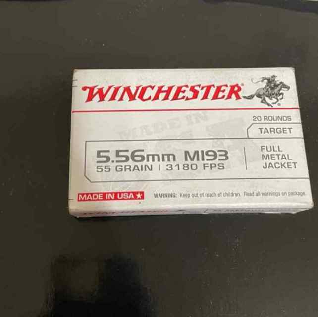 Winchester 5.56 ammo