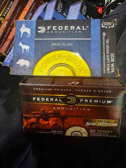 160 Rounds of Federal .308 