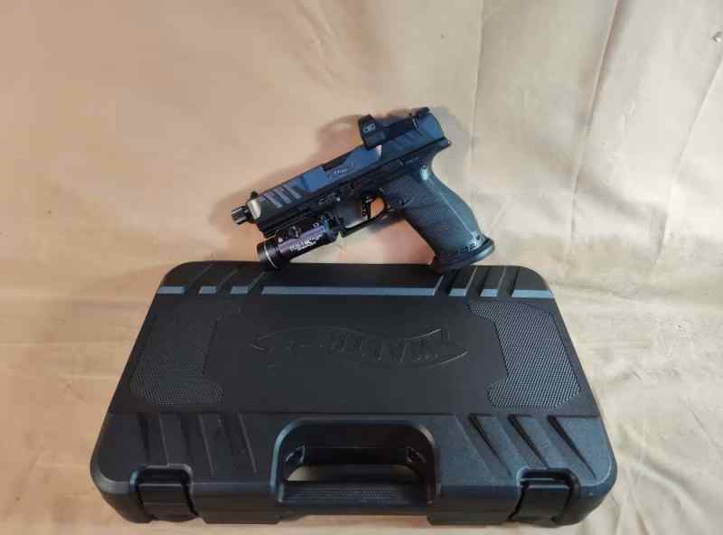 Walther PDP FS PRO SD 9mm 5.1&quot; Barrel w/ Red Dot