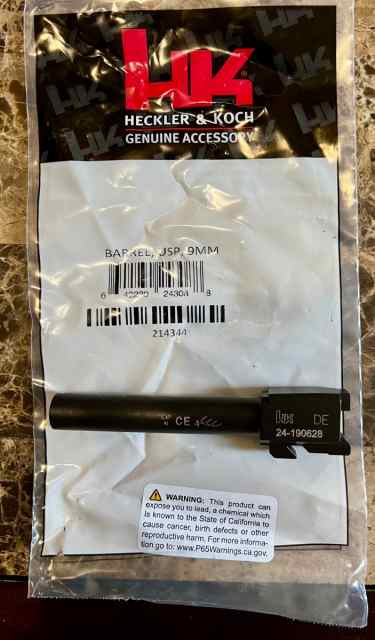 Hk usp 9mm German factory made barrel