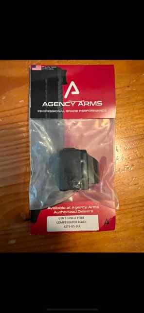 New Agency Arms Glock Gen5 Single Port Comp 