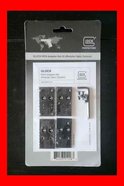 Glock MOS Red Dot Plates Trijicon Leupold Holosun