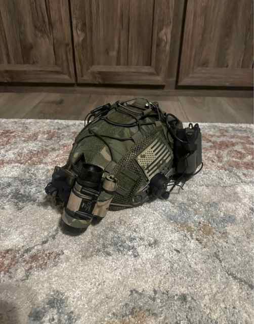 Pvs14 helmet setup 