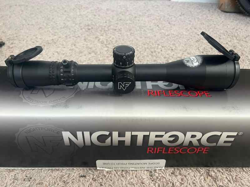 NightForce NX8 4-32×50mm Riflescope F2 MIL-CF2D 