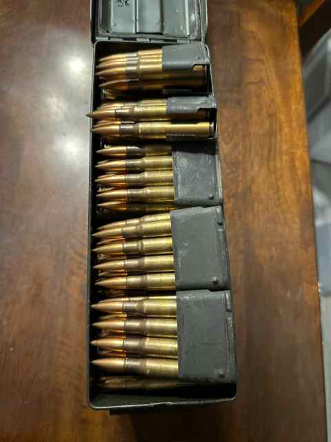 30-06 M2 Ball w/ 8 round En-bloc clips $15/each