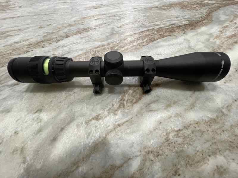 Trijicon Accupoint 3-9x40 w/Leupold Mark 4 rings