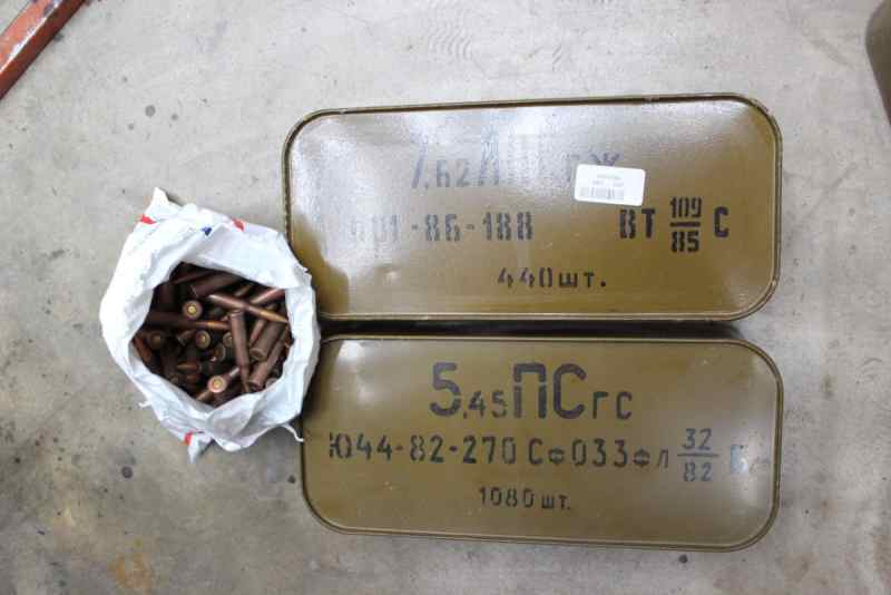 Russian SPAM Cans 7.62x54R 440rd &amp; 5.45x39 1080rd