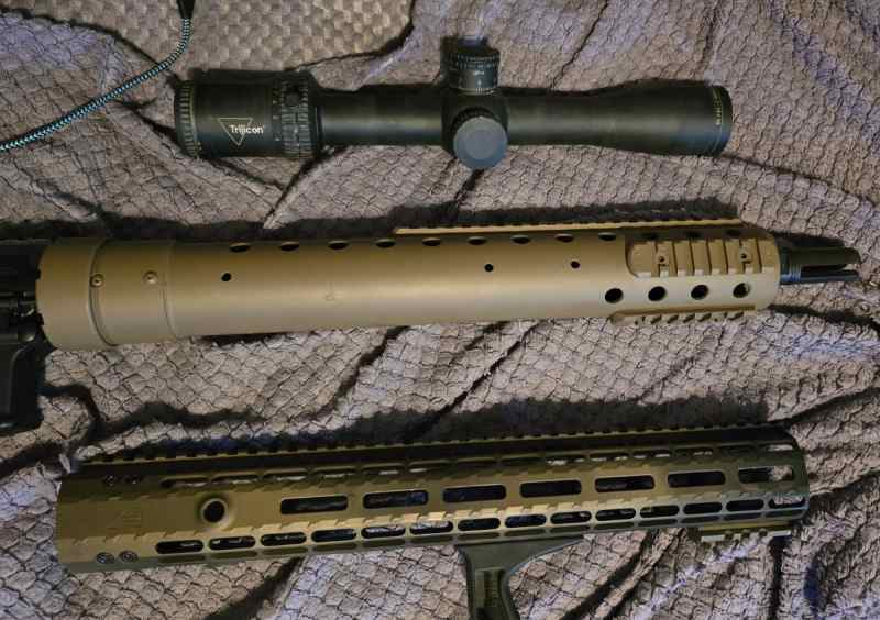 PRI, Aero handguards, Trijicon Credo, Surefire
