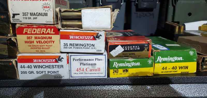 40, 44-40, 25auto ,, random Ammo for sale 