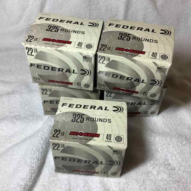 Federal 22LR 40 grain