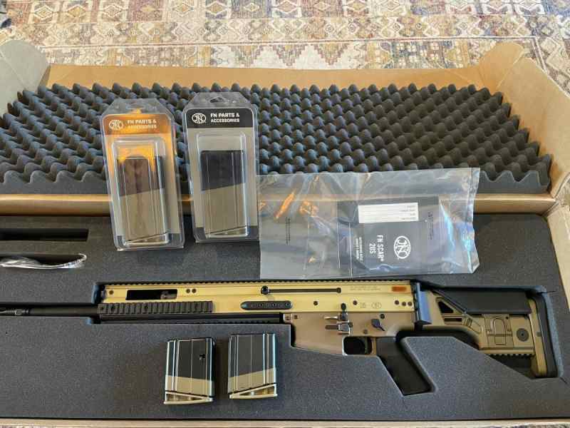 FN Scar 20s 7.62 w/ NF NX8 