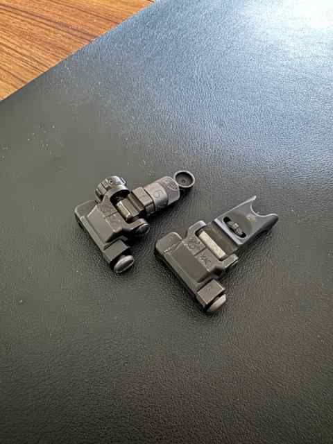 Knights armament iron sights 