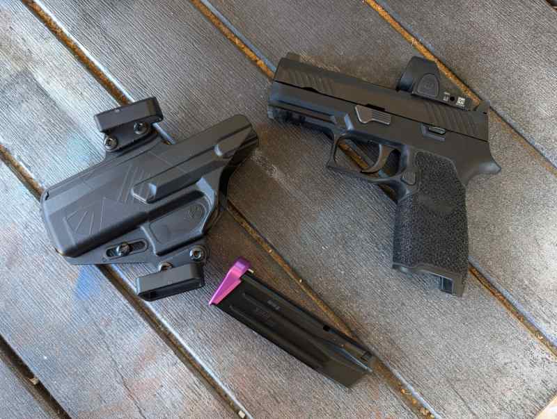 Sig P320 w/ SRO and Grip Job