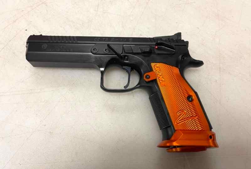 CZ 91266 Tactical Sport 2 Orange 9mm Luger 20+1 