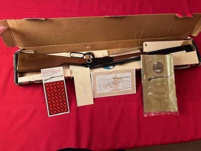 Winchester 94 in 30-30, 1968 never fired.  In box.