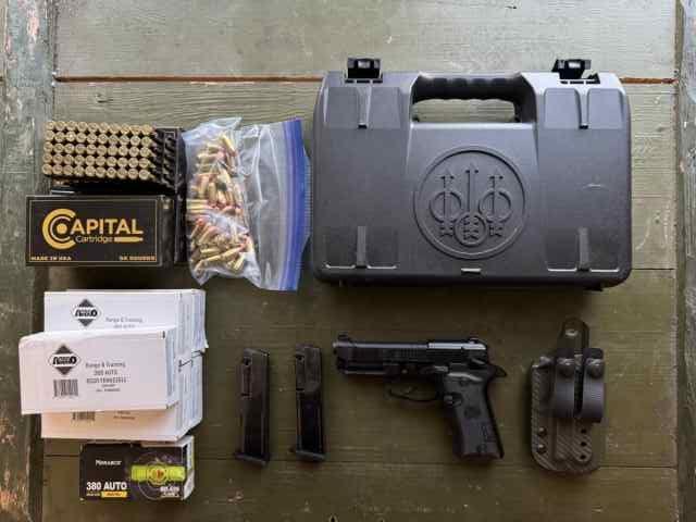 Beretta 80X Cheetah Full Package with Freebies